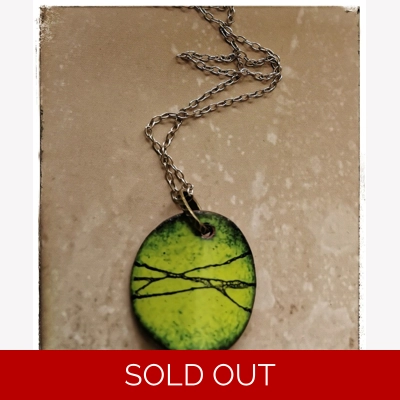 Lime and black scr..