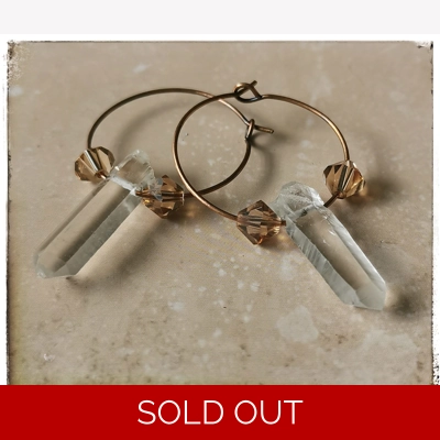 Topaz crystal and ..