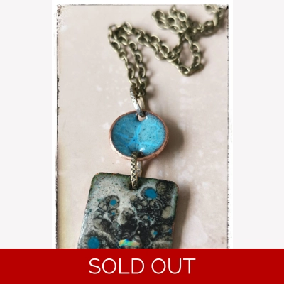 Turquoise and Grey..