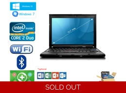 Lenovo X200 Intel Core 2 P8400 4GB 500GB* Window..