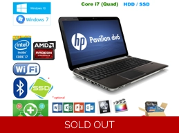 HP Pavilion dv6 Intel Core i7 Quad 12GB* Radeon 15.6