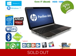 HP Pavilion dv6 Intel Core i7 Quad 12GB* Radeon 15.6