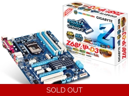 Gigabyte GA-Z68AP-D3 Intel Z68 Lga 1155 Hdmi Sata 6Gb DDR3 2133 ATX