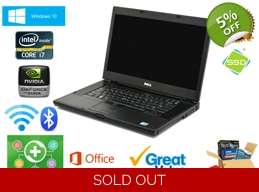 Dell E6510 15.6 Intel Core i7, NVidia NVS, 8GB* ..