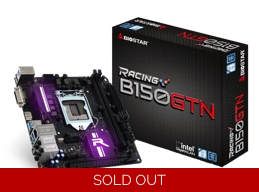 BIOSTAR B150GTN 1151 Intel B150 Hdmi 6Gb USB 3.0 Mini ITX Motherboard