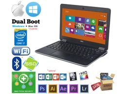 Dell 12.5 E7240 Core i7-4600U 8GB SSD Win / OSX Hackintosh