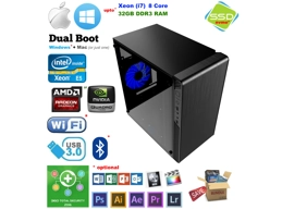 iONZ SFF Intel Xeon 32GB* Radeon / NVidia, Mac / Win Hackintosh