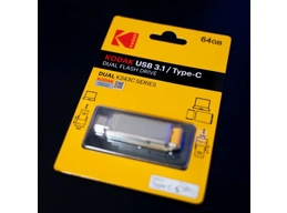 Kodak USB Flash Drive 3.1 Metal OTG 64GB Pendrive Flash Type C 2 in 1