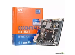 ECS H81H3-I Socket LGA1150 DDR3 Micro ATX Motherboard With I/O Shield