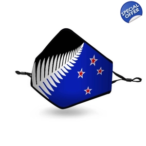 F | SILVER FERN FLAG MASK