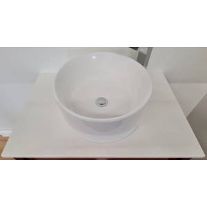 20 mm Thick White Stone Top