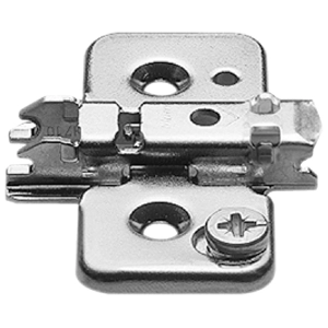 CLIP Cruciform Cam Mounting Plate - Woodscrew
