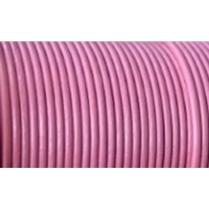 2mm leather thong, pink, 10 metres