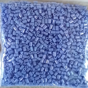 20g 2mm bugle beads, lavender blue