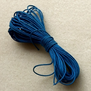 SALE 10 metres 0.6mm cotton cord, french navy