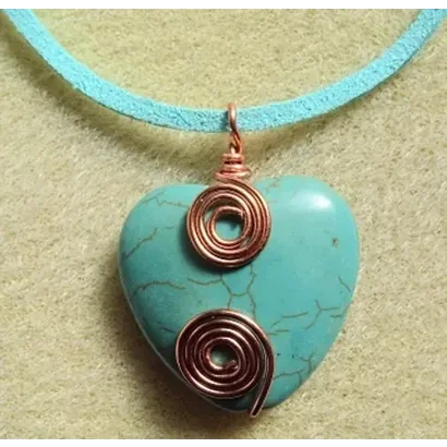 How to make a wire wrapped pendant