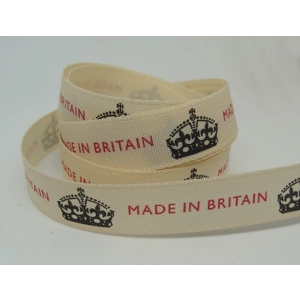 1 metre made in Britain ribbon
