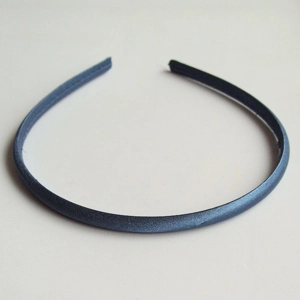 Blue fabric headband, alice band, hair accessory