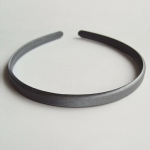 Grey fabric headband, alice band, hair accessory