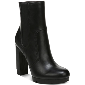 Bar Iii Women's Graciie Platform Booties, Created for Macy's - Black Smooth