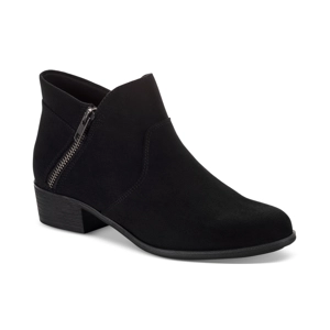 Adelinee Womens Zipper Ankle Boots