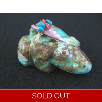 Turquoise Frog  2 ..