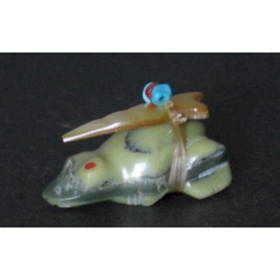 Ricolite  Frog  1 3/8"L x 1"H by Lena Boone