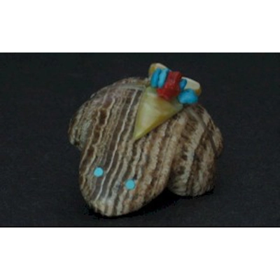 Onyx Frog 2"L x 1 1/2"H by Lena Boone