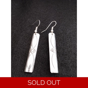 Navajo Stamped Sterling Silv..