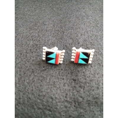 Multi-Stone post earrings