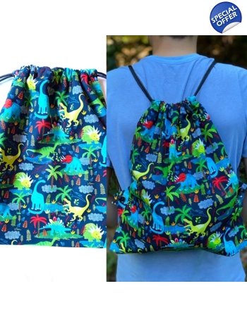 Dinosaurs youth back pack tote Dinosaurs youth back pack tote