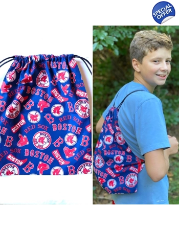 Red sox cheap drawstring bag