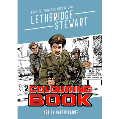 The Lethbridge-Stewart Colouring Book