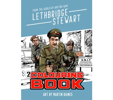 The Lethbridge-Stewart Colouring Book
