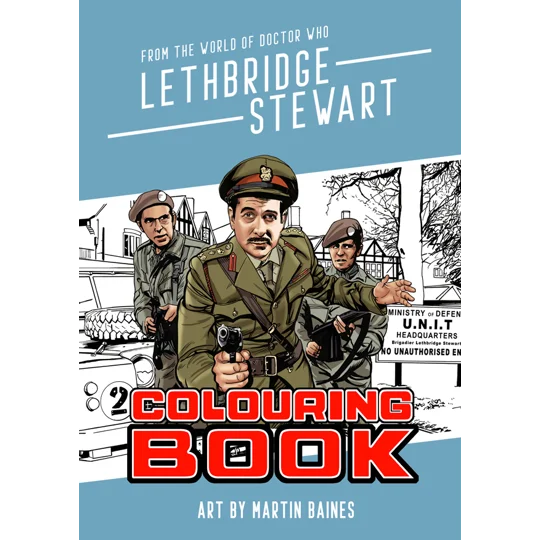 The Lethbridge-Stewart Colouring Book