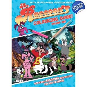 The Raccoons Colouring Book