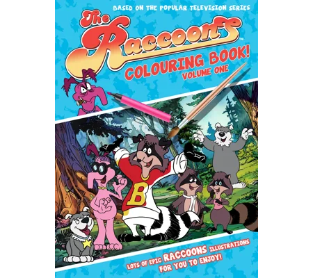 The Raccoons Colouring Book