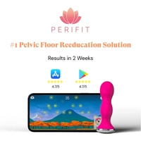 Perifit - vaginalni pripomoček za keglove vaje z aplikacijo