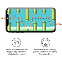 Perifit - vaginalni pripomoček za keglove vaje z aplikacijo