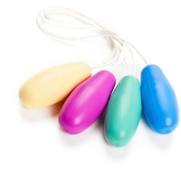 Medenične uteži, I. stopnja, Vaginalne jajčke za keglove vaje