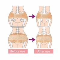 Pas 3v1 za oblikovanje trebuha po porodu ČRNA