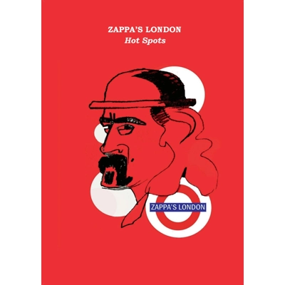 Zappa's London - tour guide and map