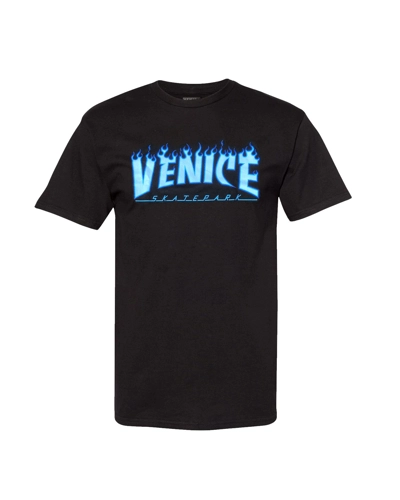 Venice Skatepark Tshirt/Blue Flame/Individually Numbered