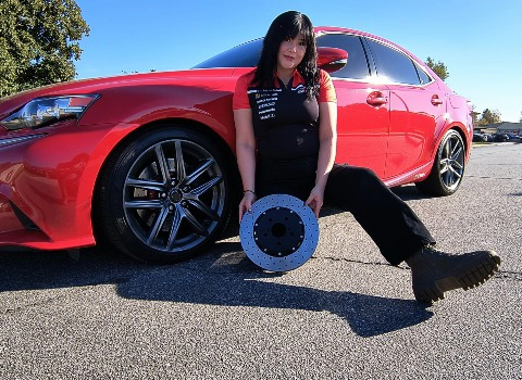 IS F-Sport Series 2 Piece Rotor