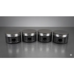 Datsun L-Series Flat Top Pistons High Compression- Pro Stock