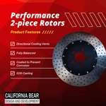 Dodge Challenger SRT 2-piece Rotor