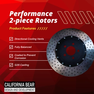 Dodge Challenger SRT 2-piece Rotor