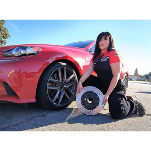 Lexus IS Series F Sport Front Drilled Rotors