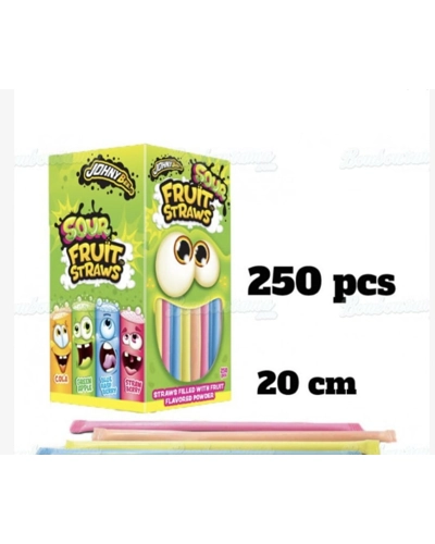 Sour fruit straws Sour fruit straws