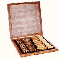 National Chess Board: Handcrafted with Intricate Carving ♟✨